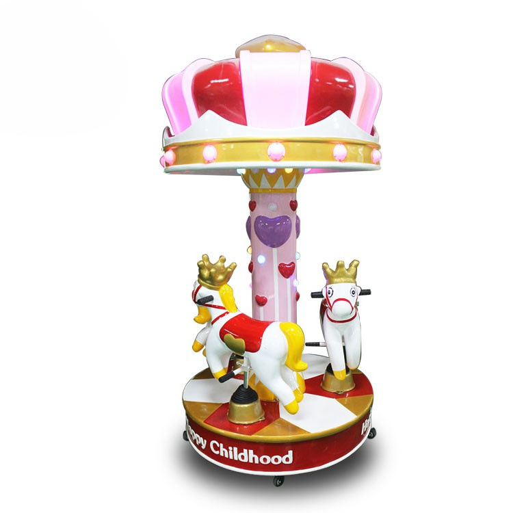 Indoor amusement park rides children carousel  mini carousel