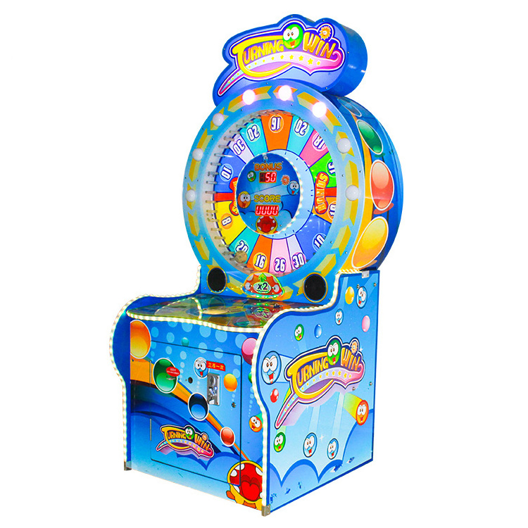 Coin Operated Ticket Redemption Game Machine For Sale Lottery Amusement Lucky turntable