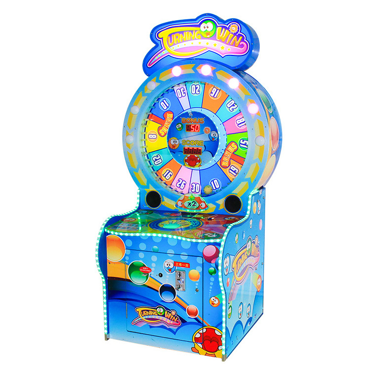 Coin Operated Ticket Redemption Game Machine For Sale Lottery Amusement Lucky turntable