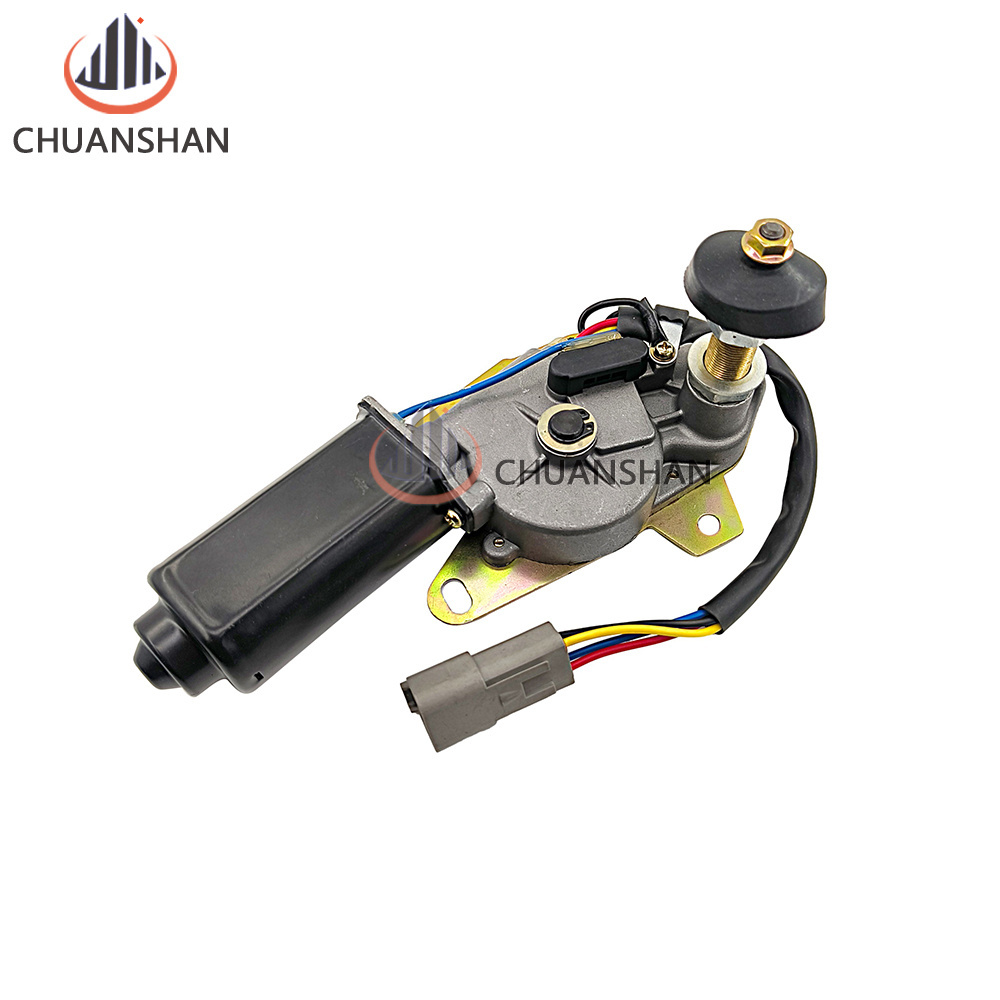 Yuchai Windshield Wiper Motor Windshield Wiper Arm Mount Excavator Parts 60/85 35/50-6-7 135-8 24V