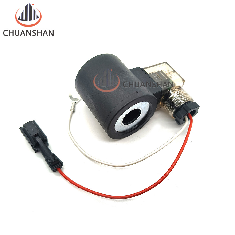 Excavator Accessories Quick Change New Hydraulic Solenoid Valve Coil 16 Hole Quick Connector Oil Cylinder One-way Valve