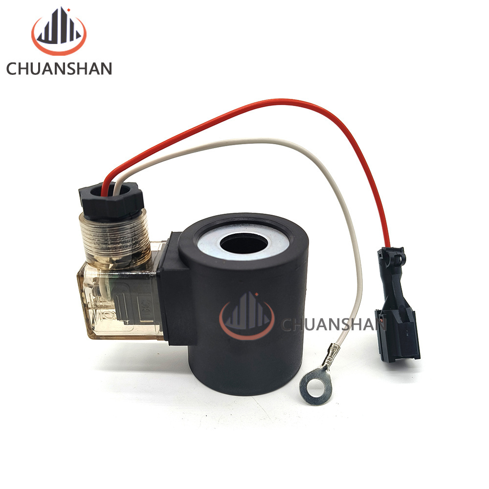 Excavator Accessories Quick Change New Hydraulic Solenoid Valve Coil 16 Hole Quick Connector Oil Cylinder One-way Valve