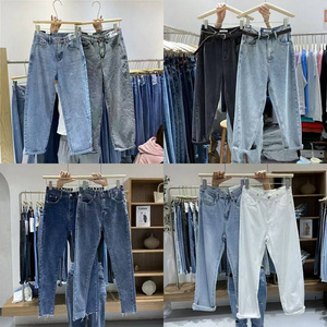 Wholesale Fashion Custom Women Skinny Crazy Curvy Jeans Stretch Denim Fabric Elastic High Waist Slim Female Pencil Jeans