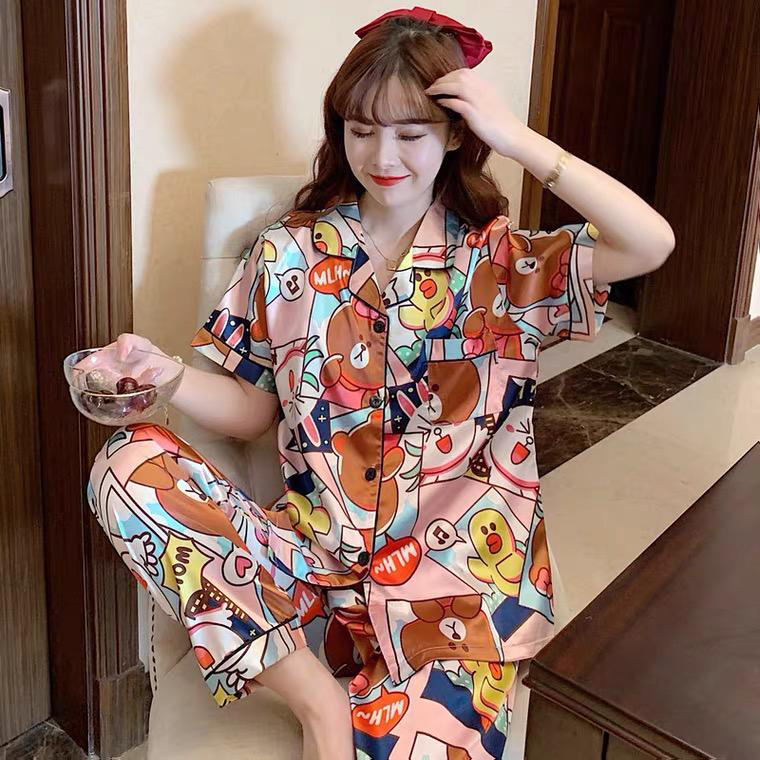 Wholesale Winter Long Sleeve Women Pajamas Coral Fleece Christmas Pajamas Soft Girl's Sleepwear Solid Thick Pajamas Set