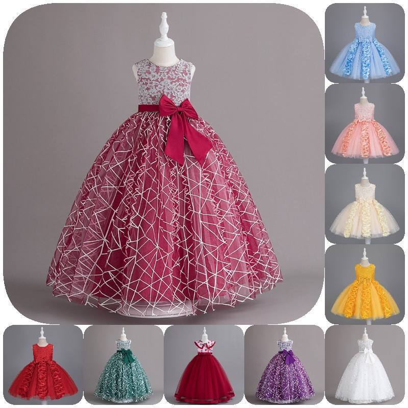 baby girls dress girl's birthday princess skirt flower girl dress children's dress