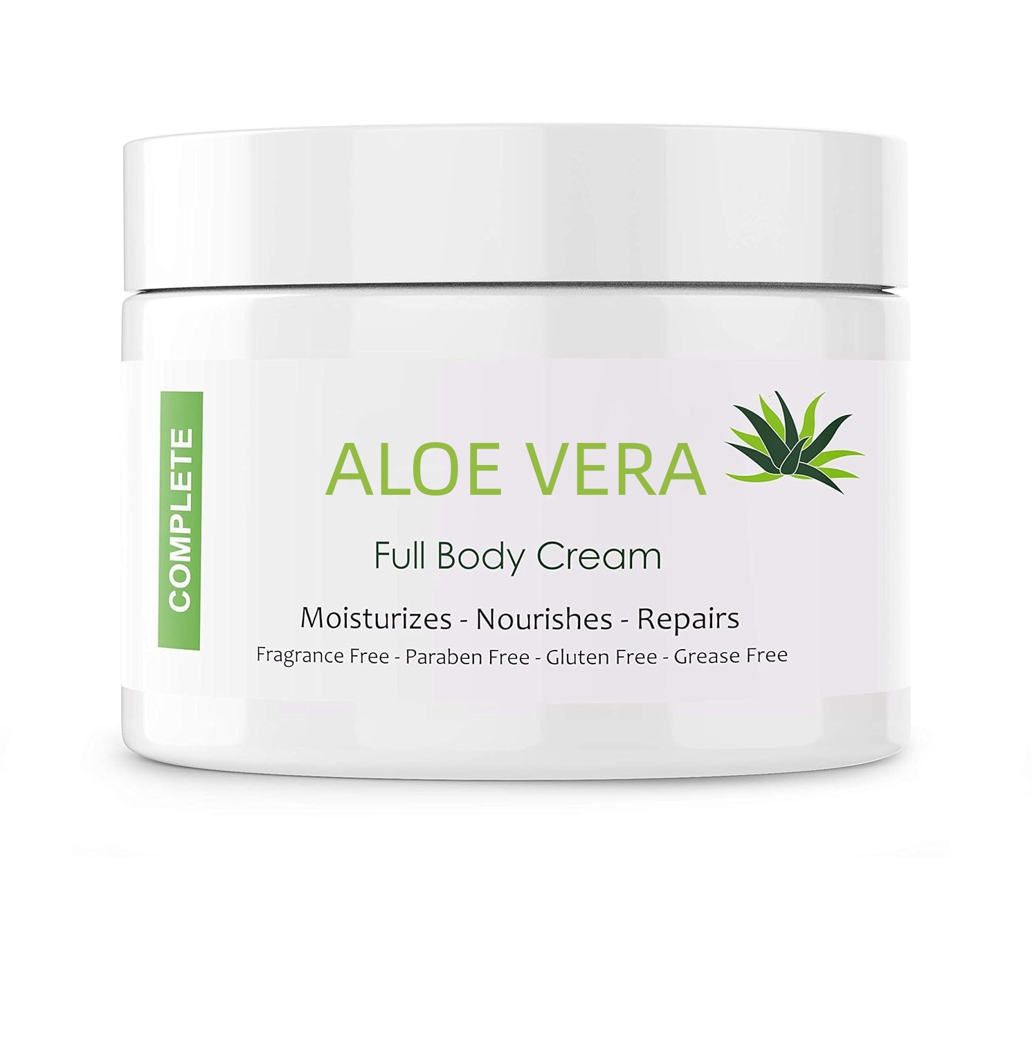 Custom Logo Miracle Aloe Vera Shea Butter Moisturizing Face & Body Cream Moisturizer for Dry Skin