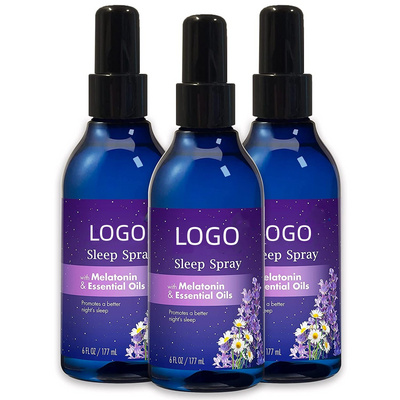 Private Label Sleep Well Melatonin & Lavender Essential Oil Sleep Spray