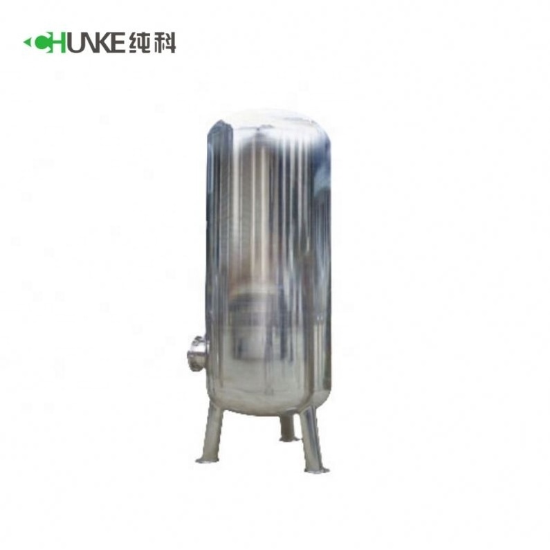 sus304/316 Sterile water tank Mechanical filter, activated carbon quartz sand filter  stainless steel water tank