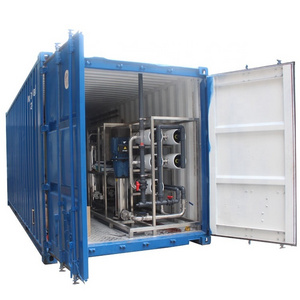 Containerized seawater desalination plant, container RO system for brackish water desalination, water treatment machinery