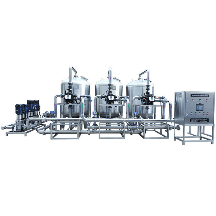 Timer and pressure control panel Continuous Automatic Backwash Sand Filter system