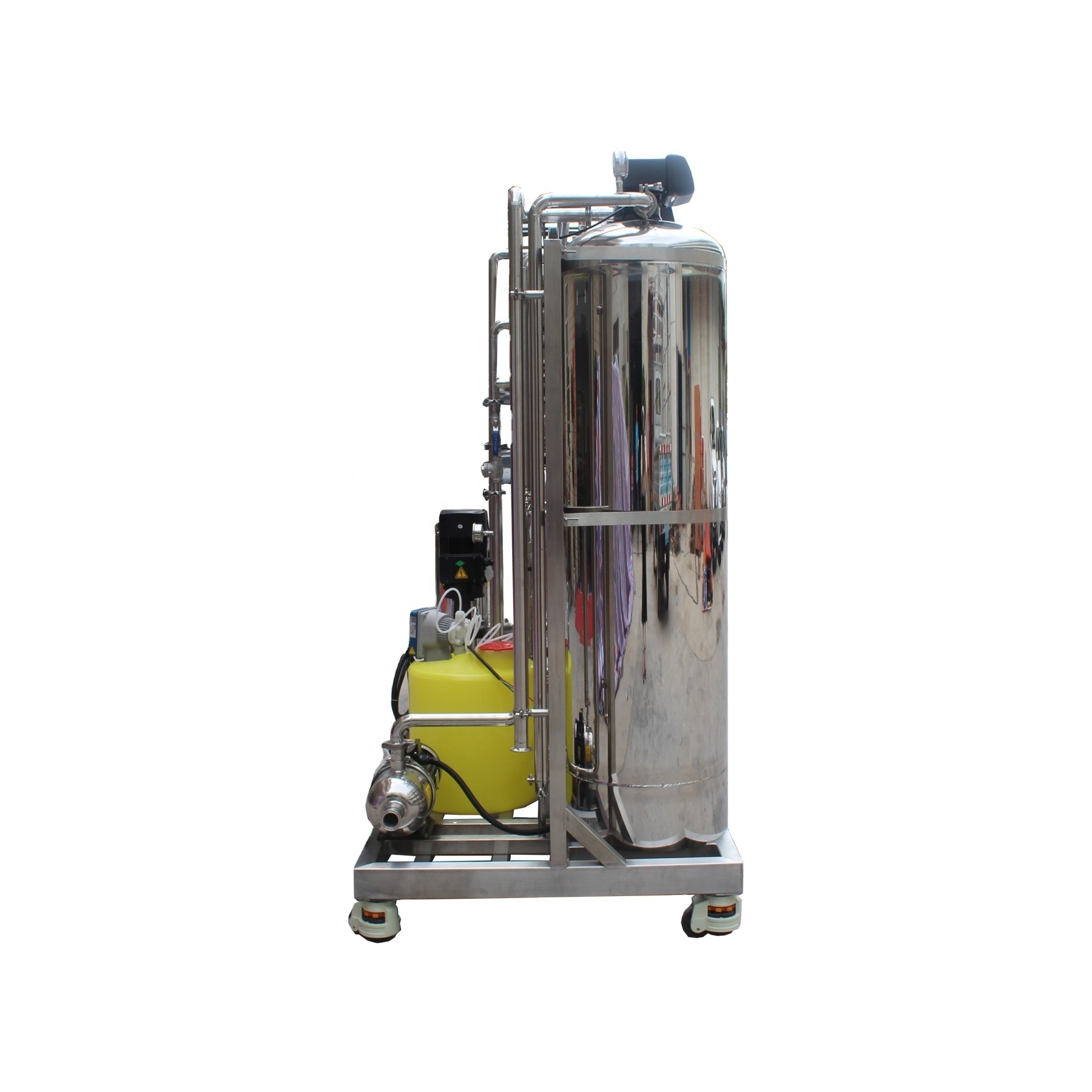 Automatic Ro Edi Mixed Bed Industrial Water Deionizer System Waste Water Treatment Machinery