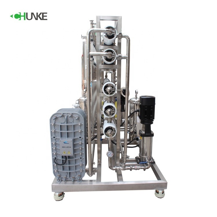 Automatic Ro Edi Mixed Bed Industrial Water Deionizer System Waste Water Treatment Machinery