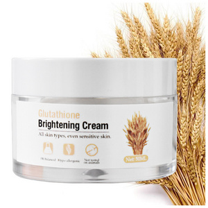 Oem bleaching cream for black skin whiten lightening moisturizer Organic gluta thione whitening cream