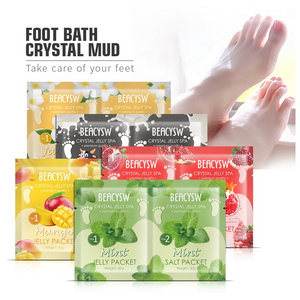 Crystal Mud Foot Spa Jelly Foot Soak Jelly Pedicure Packs Jelly Pedicure Wholesale