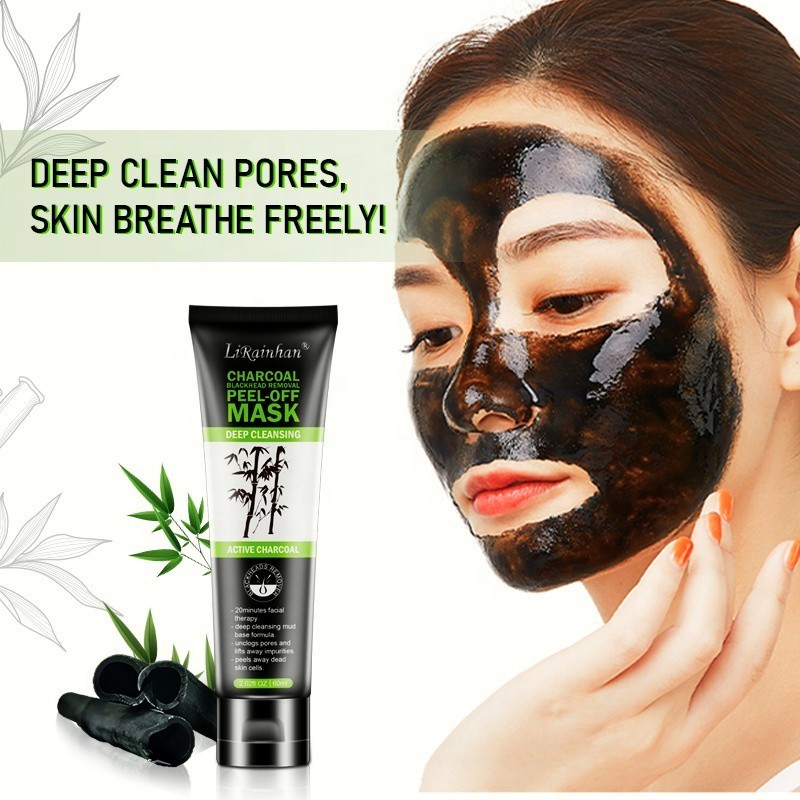 Hot Sale Charcoal Peel Off Mask Blackhead Removal Facial Black Mask Peel-Off Mask