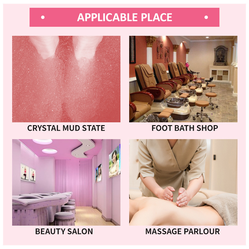 wholesale spa pedicure 2 Steps pedicure spa Jelly Foot Soak Cruelty Free Cosmetics Skin Care Product