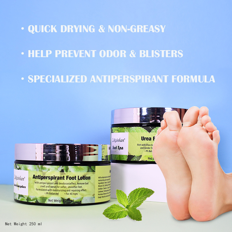 Nature Herbal Eco Friendly Non Skin Irritation Deodorant Antiperspirant Foot Cream Feet Lotion Aluminum Free