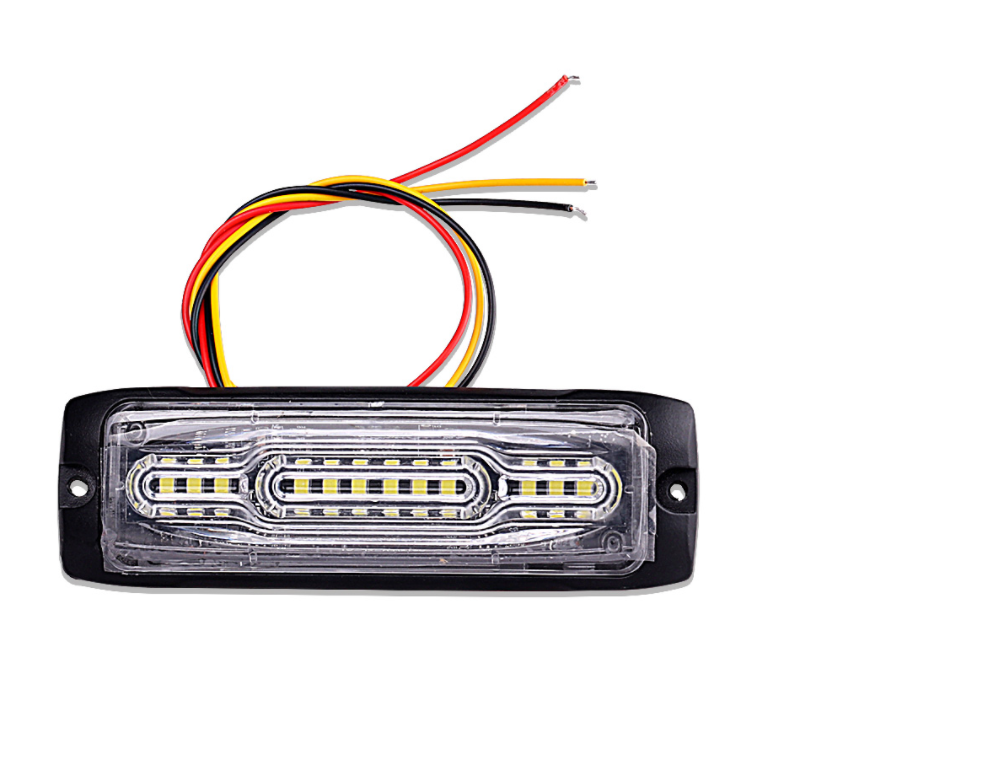 LED emergency side strobe marker grille flash Truck side lights12/24 volt 6 SMD steady and strobe flashing light