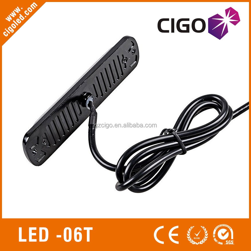 LED-06t Ultal thin design 6*3w truck led Strobe Light waterproof strobe light LED warning side flashing light