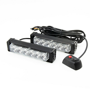 Wholesale led emergency vehicle warning lights LED-206 automotive strobe lights 12V amber strobe warning lights