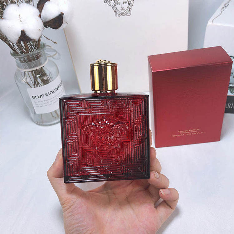 Wholesale 100ml Luxury Eros Flame Brand Men's Perfume Long Lasting Light Fragrance cologne for men perfume