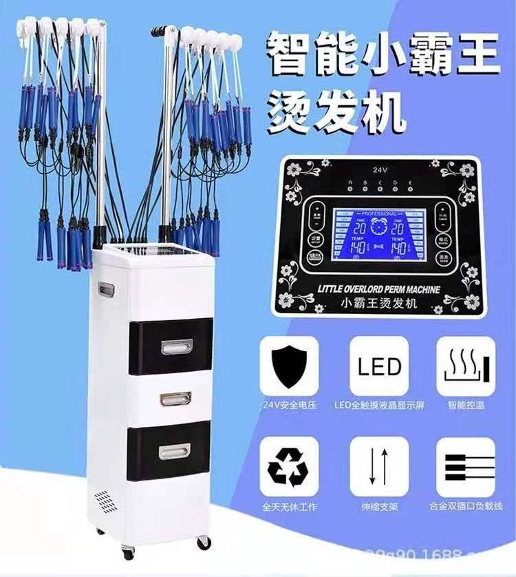 Wholesale 24V hair salon smart ironing barber salon smart little Overlord perm machine ceramic digital perm machine