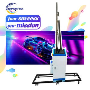 2024 codemarkpack wall printer machine 3d wall Machine UV Portable Directly Printing On Wall pen printer