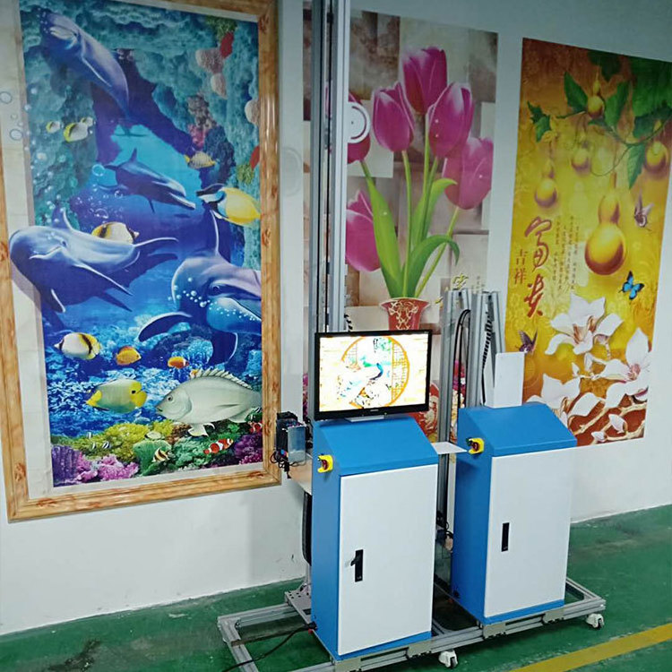 7d wall paint printers 3D automatic mural Vertical printer Unlimited material Wall glass Painting tools Printing Equipment