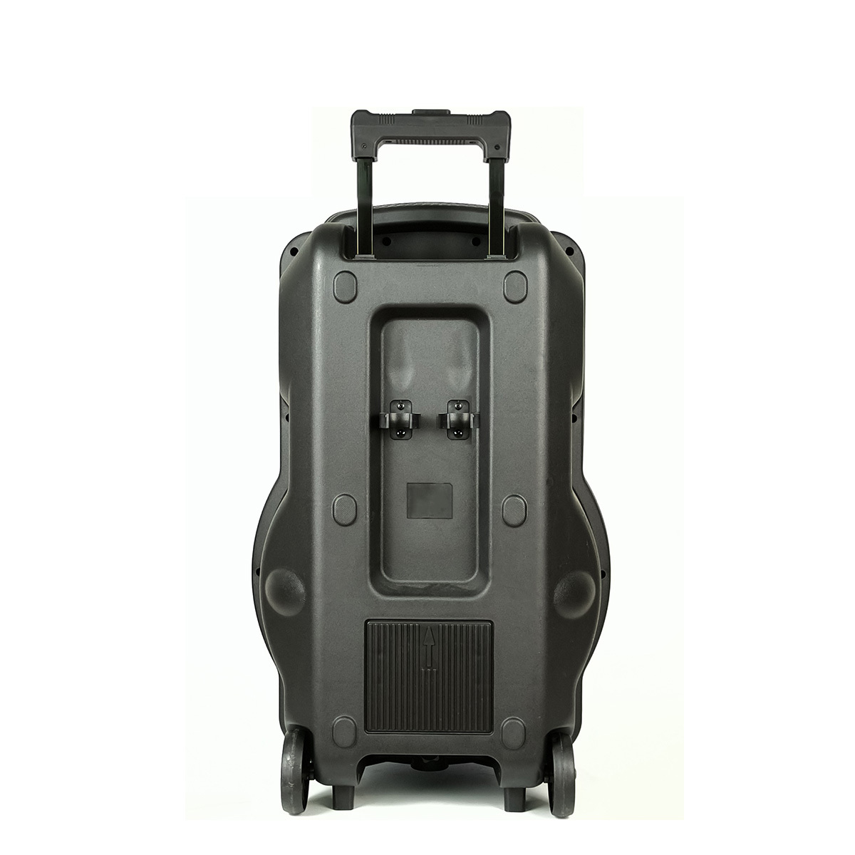 15 inch multi functional professional outdoor trolley speaker with powered battery flame led playeras wiz connected