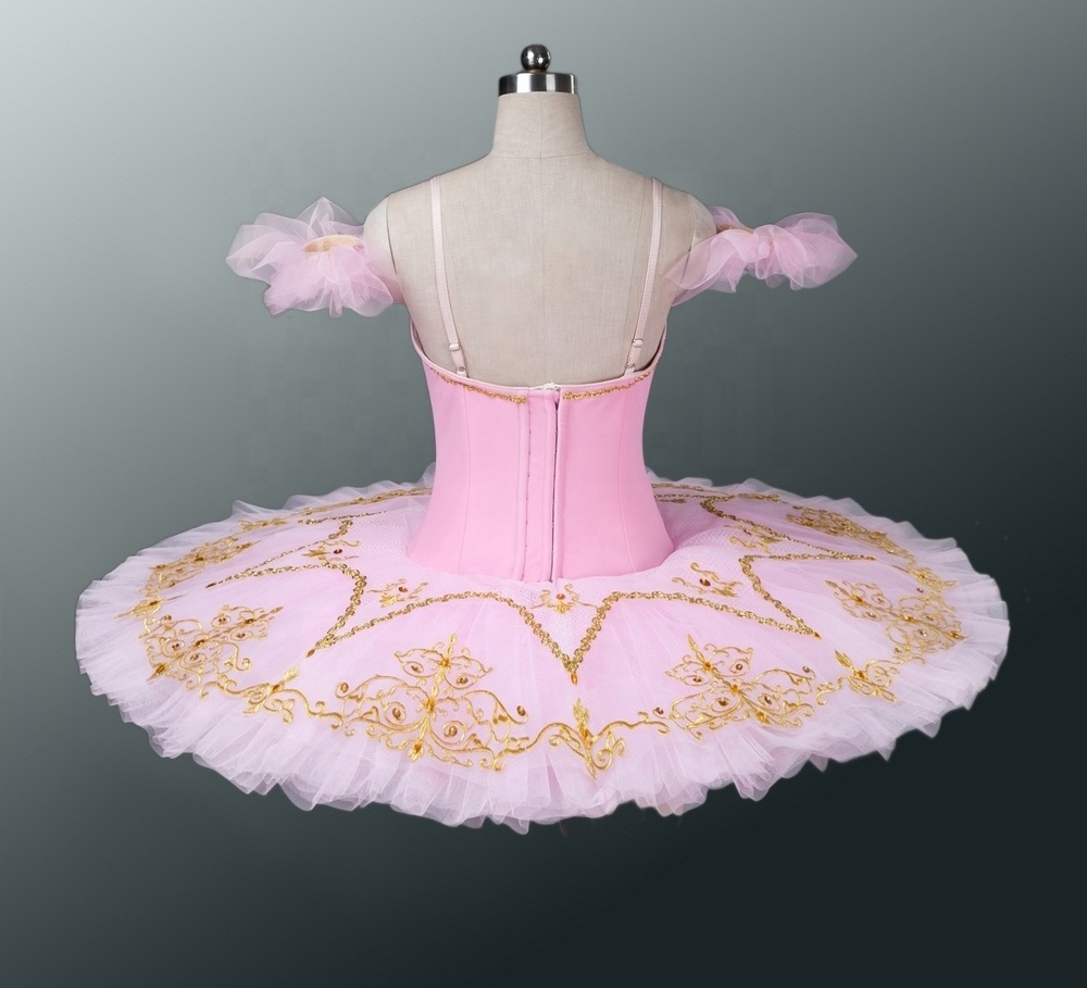 Sugar Plum Fairy Tutu Pink Princess Aurora Costume Adults Sleeping Beauty dance Costume  Child Pink Fairy Ballet Tutu Costume