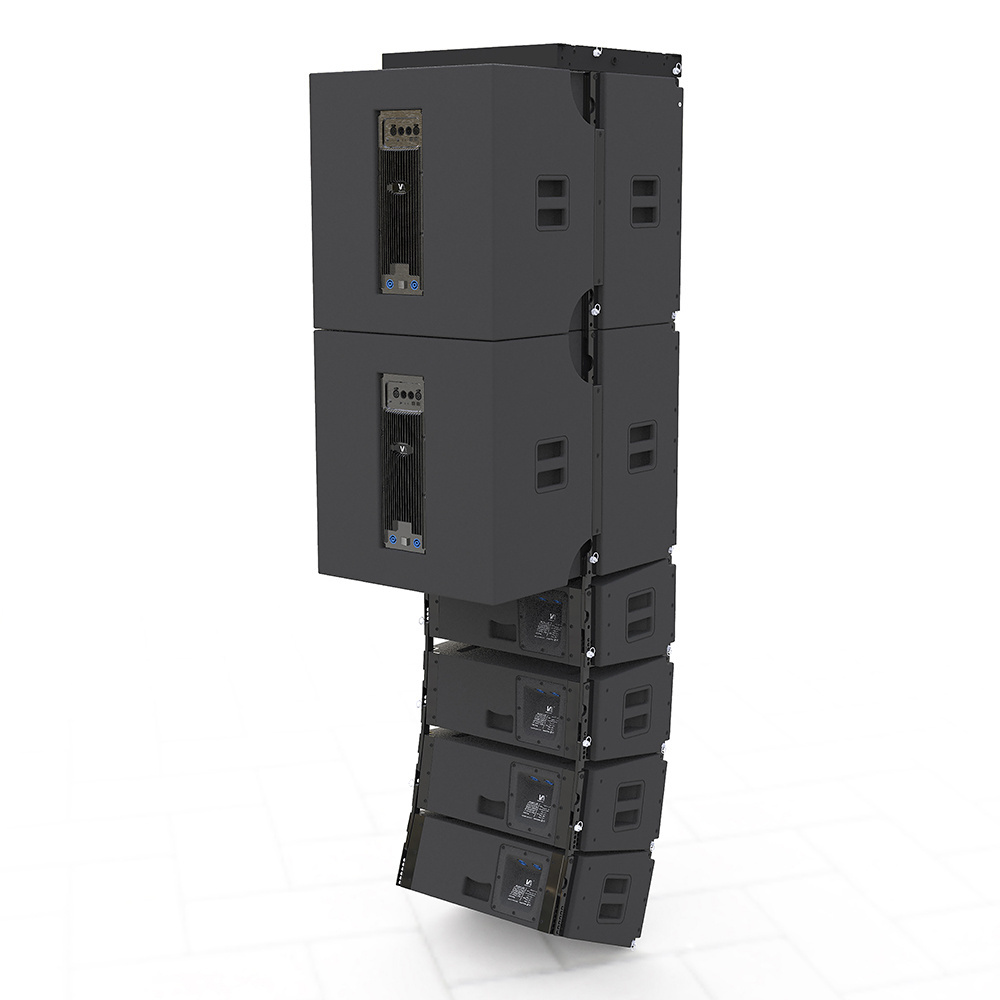 VA High Quality 400W Active line array speakers 2-way professional array speakers