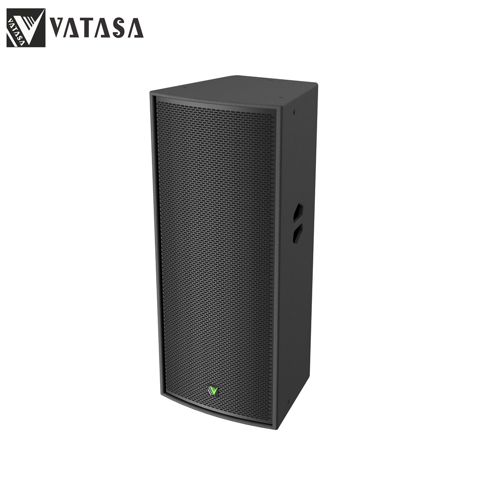 VATASA dual 15 inch pa speaker system full range speaker passive pa speaker