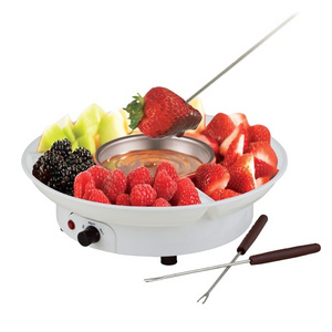 Chocolate Fondue Maker Fountains 230V Melting Pot  Candy Maker Dessert Cheese Boiler  Party Serving Tray Fuente de chocolate