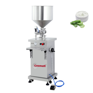 Semi-automatic Very Viscous Gel Filler Pneumatic Liquid Material Packaging Equipment Cream Paste Filling Machine for Cosmetics