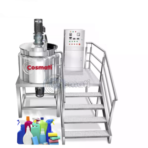 2023 Facial Cream Emulsifying Cosmetics mixer machine Vacuum Homogenizer Mixer Emulsion Lotion Stainless Steel Mixing Tank