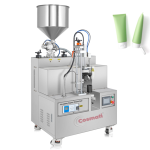 Plastic Soft Tube Filling and Ultrasonic Sealing Machine For Cosmetic Cream Toothpaste Ointment