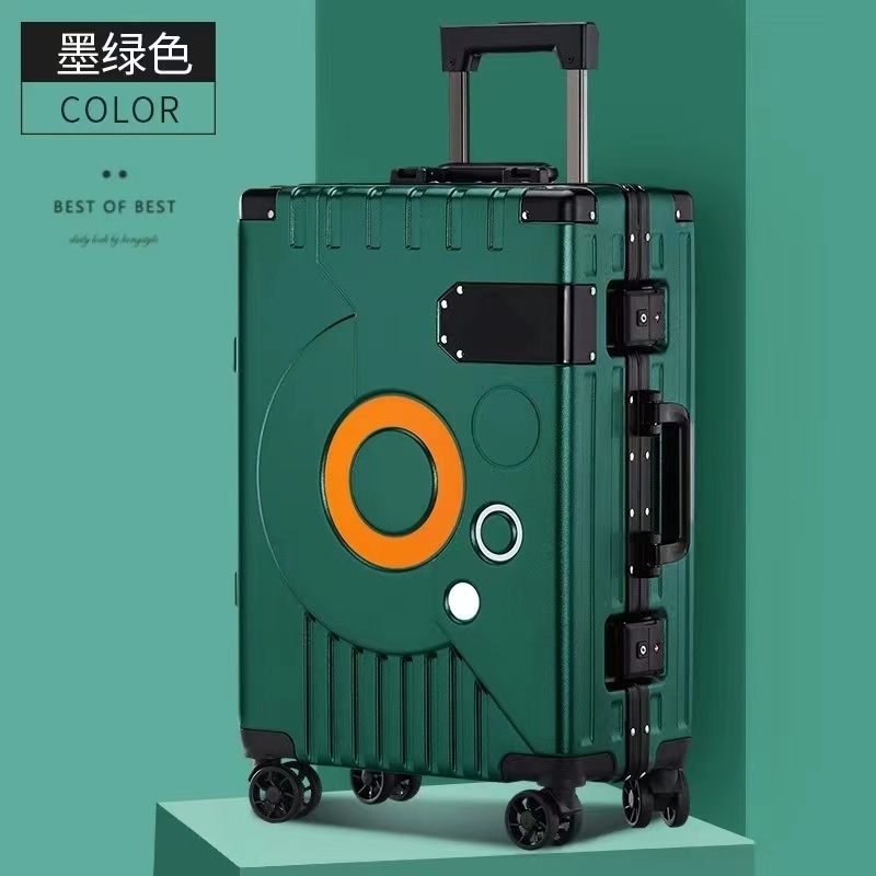 OEM/ODM High Quality Aluminium Frame Carry on 20/22/24/26 Inch Large Cabin Luggage Suitcase For Traveling