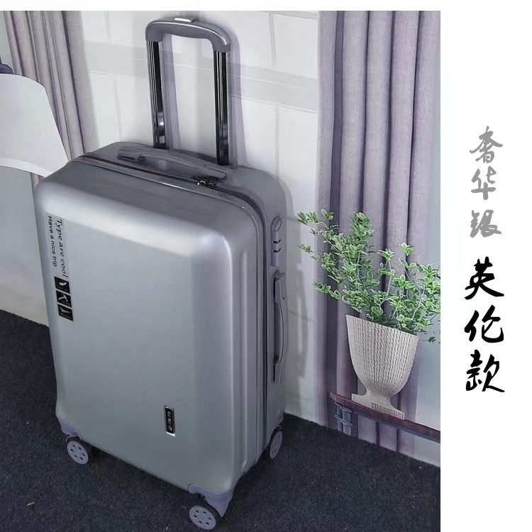 Custom Hardshell  20 22 24 26 inch PC Trolley Bags Boarding Case Travelling Spinner Business Trip Luggage Suitcase