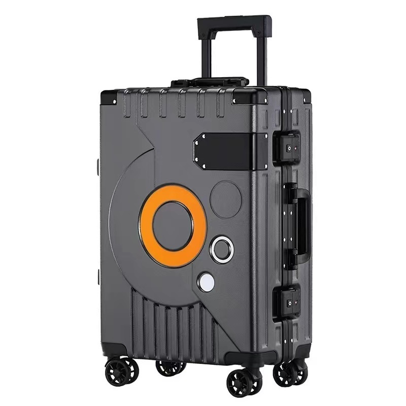 OEM/ODM High Quality Aluminium Frame Carry on 20/22/24/26 Inch Large Cabin Luggage Suitcase For Traveling