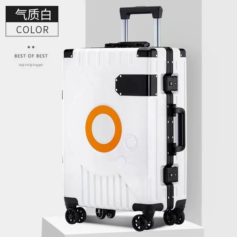 OEM/ODM High Quality Aluminium Frame Carry on 20/22/24/26 Inch Large Cabin Luggage Suitcase For Traveling