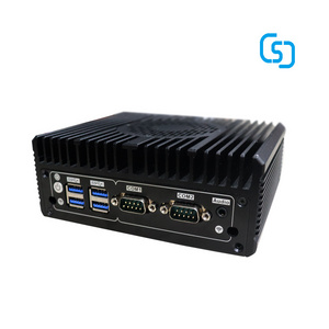 Built in fan Industrial computer Mini PC With 10th Gen Intel Celeron Core i3 i5 i7 Processor Dual 2 LAN 2 COM 2 Display Ports