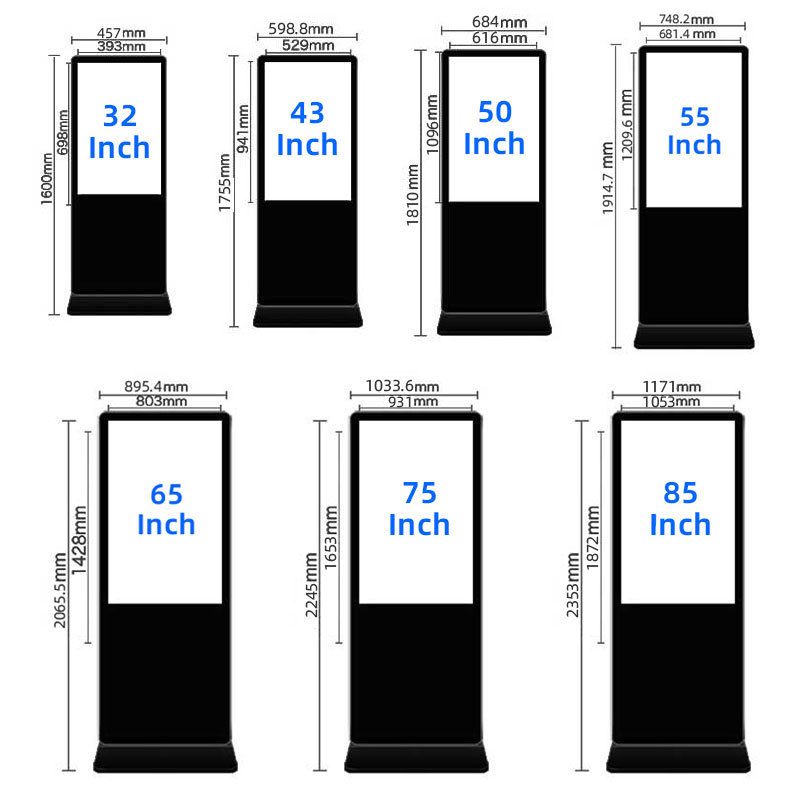 Advertising Board For Indoor Lcd Digital Signage Digital Lcd Advertising Screen Touch Kiosks Digit Kiosk