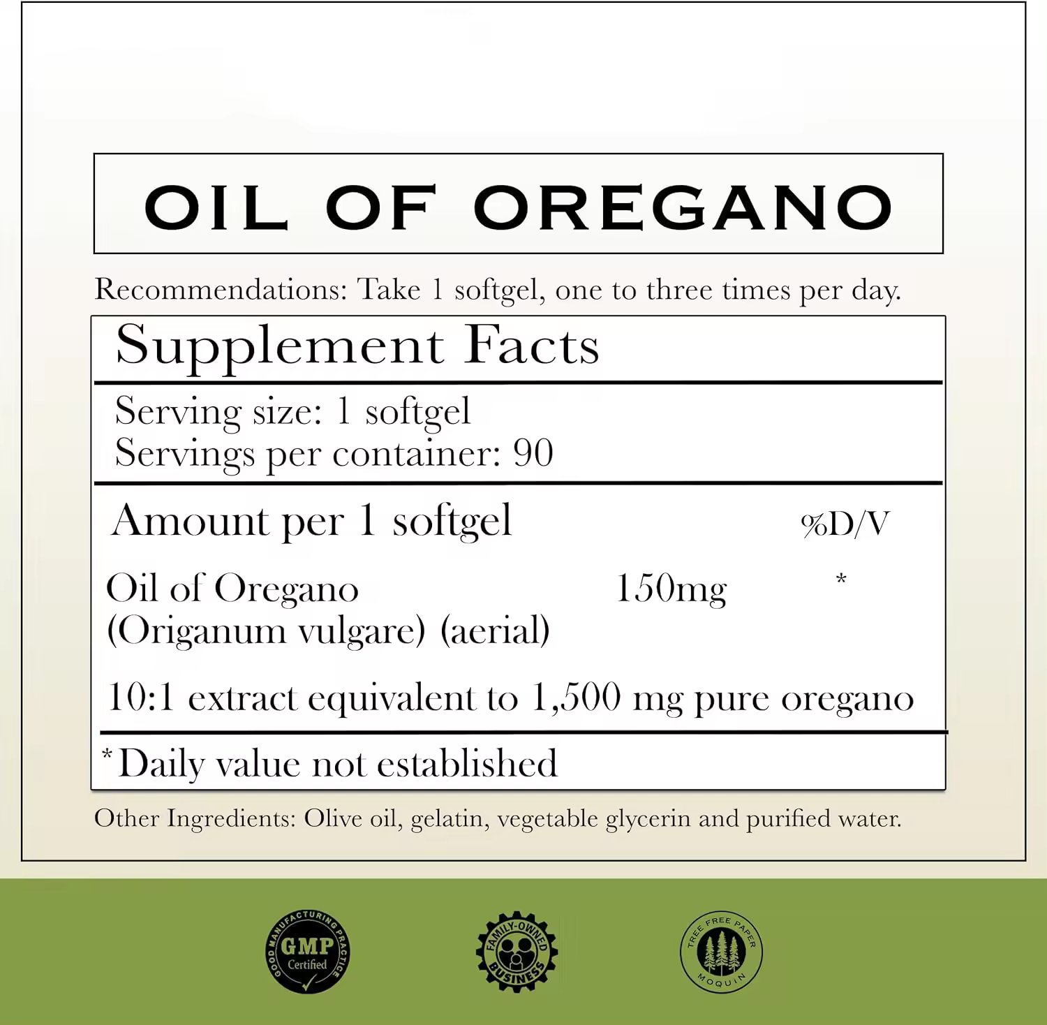 Food Grade Oregano Oil Softgels Capsules Promote Digestive Health Intestinal Flora Wholesale Bulk