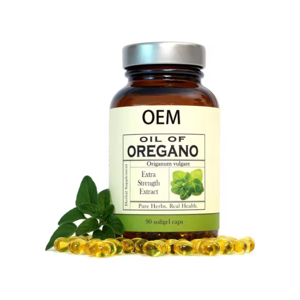 Food Grade Oregano Oil Softgels Capsules Promote Digestive Health Intestinal Flora Wholesale Bulk