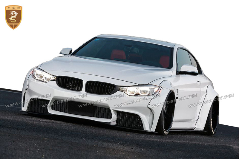 luxury design for bnw F32 4 series change to l b style fiberglass body kit