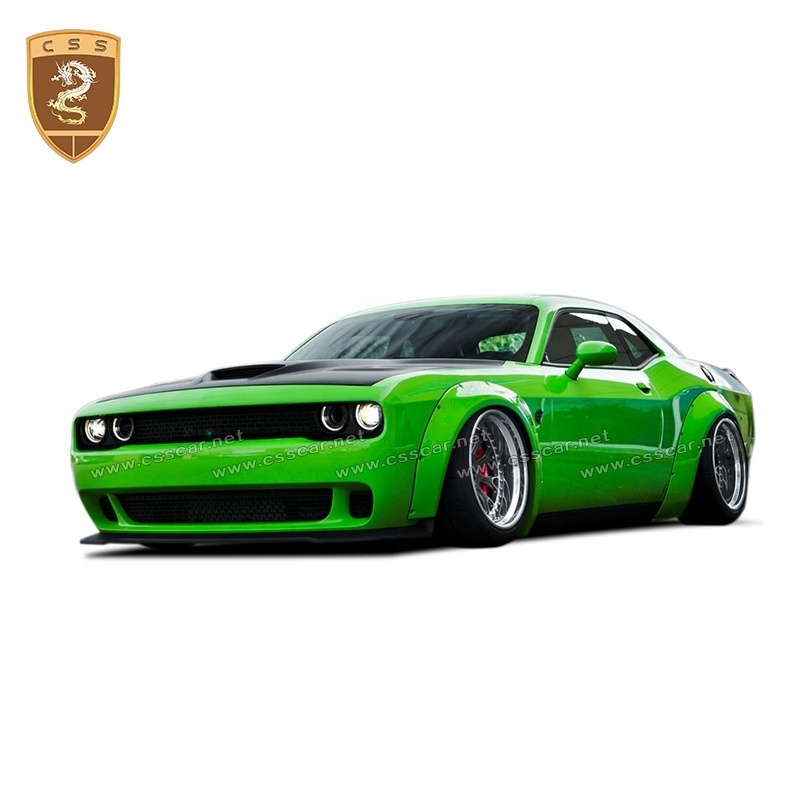 Good Quality Car Accessories Diffuser Body Kit Hellcat Style For Dodge Challenger Spoiler Body Kit