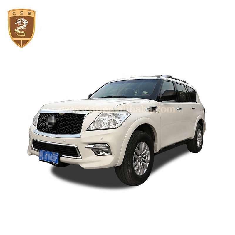 Pp Material Body Kit For Nissan Patrol Upgrade To Infiniti Qx80 Body Kits Front and Rear Bumper Wheel Arches