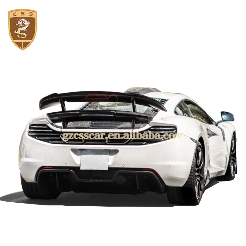 DMC Style Full Set Carbon Fiber Body Kits Front Rear Lip Spoilers For Mclaren Mp4-12C