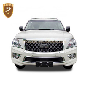 Pp Material Body Kit For Nissan Patrol Upgrade To Infiniti Qx80 Body Kits Front and Rear Bumper Wheel Arches