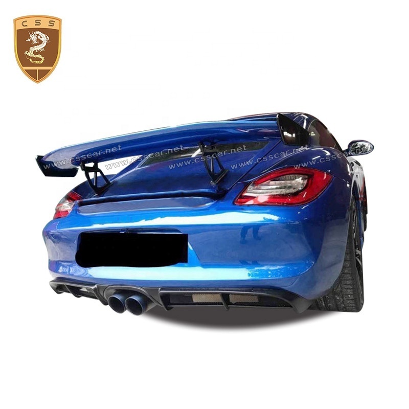 Car Bumper Front Bumpers Rear Spoiler Auto Parts Upgrade GT4 Body Kits For Porsche 987.1 Boxster